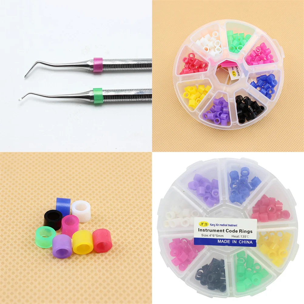 Code Rings Color Ring Instrument Silicone Band Instruments Autoclavable Clinic Identification Circle Hygienist Mixed Sign Labels
Code Rings Color Ring Instrument Silicone Band Instruments Autoclavable Clinic Identification Circle Hygienist Mixed Sign Labels