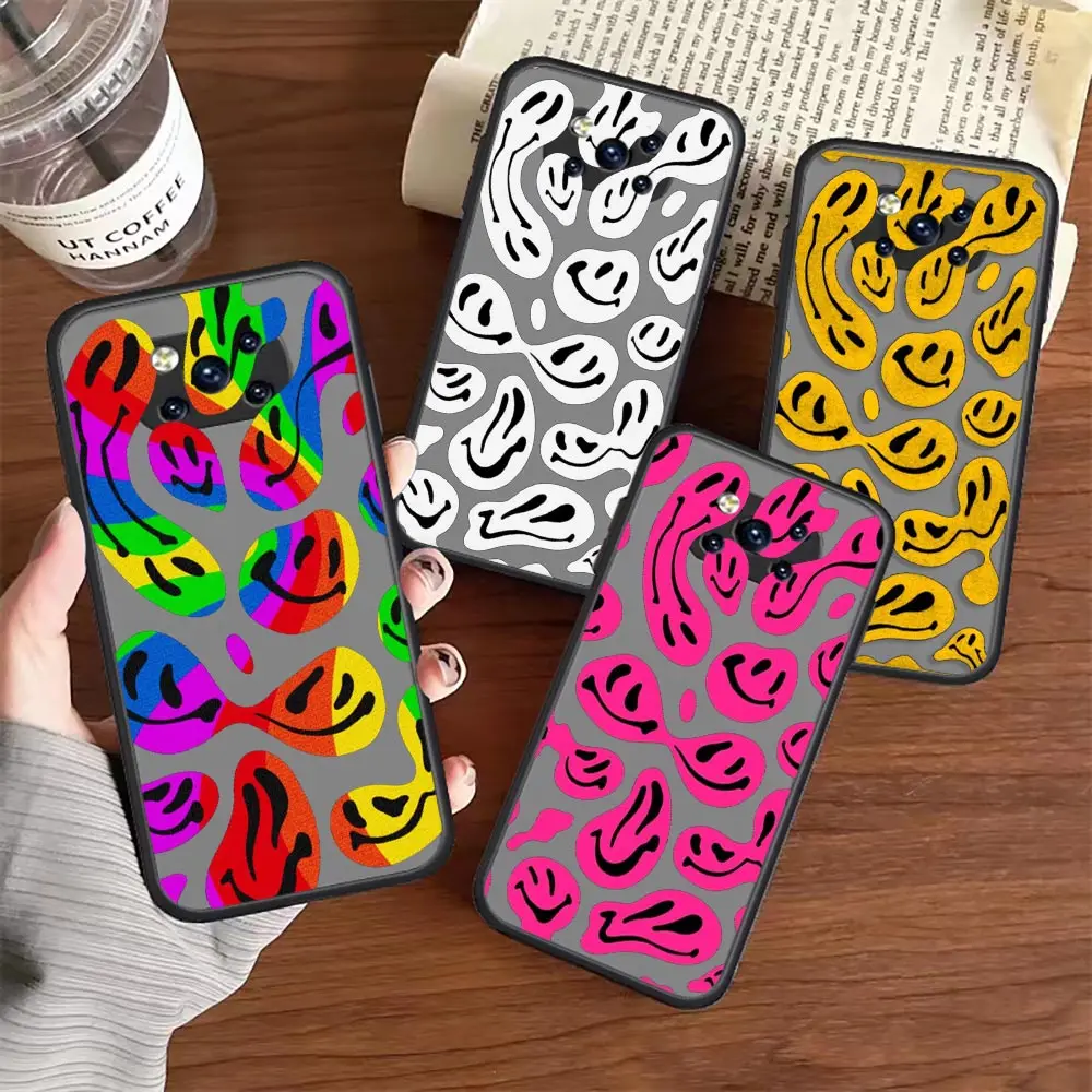 Fashion Funny Trippy Smiley Face Matte Case For Xiaomi Poco F4 Case For Xiaomi Mi Poco F4 X4 M4 X3 M3 F3 GT Note10 Max 2 Cover
Fashion Funny Trippy Smiley Face Matte Case For Xiaomi Poco F4 Case For Xiaomi Mi Poco F4 X4 M4 X3 M3 F3 GT Note10 Max 2 Cover