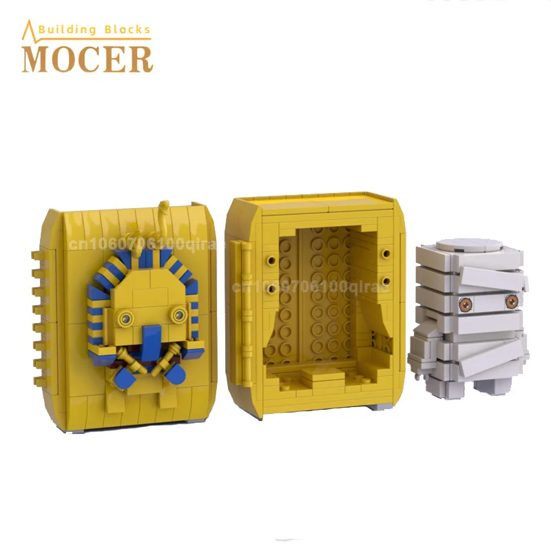 MOCER Ideas Action Figures Creative MOC Egyptian The mummy of the Pharaoh Brickheadz DIY Building Blocks Toys For Children Gift
MOCER Ideas Action Figures Creative MOC Egyptian The mummy of the Pharaoh Brickheadz DIY Building Blocks Toys For Children Gift