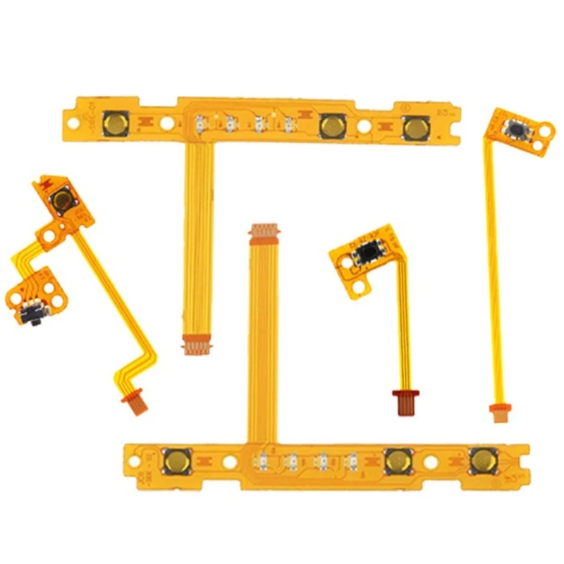 F3MA 5 in 1 ZL ZR L SL SR Button Key Ribbon Flex Cable Controller Replacement Repair Part Compatible with Switch Joy Con
F3MA 5 in 1 ZL ZR L SL SR Button Key Ribbon Flex Cable Controller Replacement Repair Part Compatible with Switch Joy Con