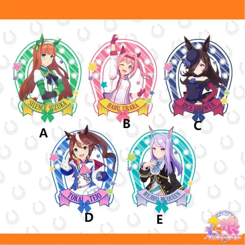 Anime Keychain Uma Musume Pretty Derby Silence Suzuka Toukai Teiou Mejiro McQueen Air Groove Haru Urara Keyring strap Figure
Anime Keychain Uma Musume Pretty Derby Silence Suzuka Toukai Teiou Mejiro McQueen Air Groove Haru Urara Keyring strap Figure