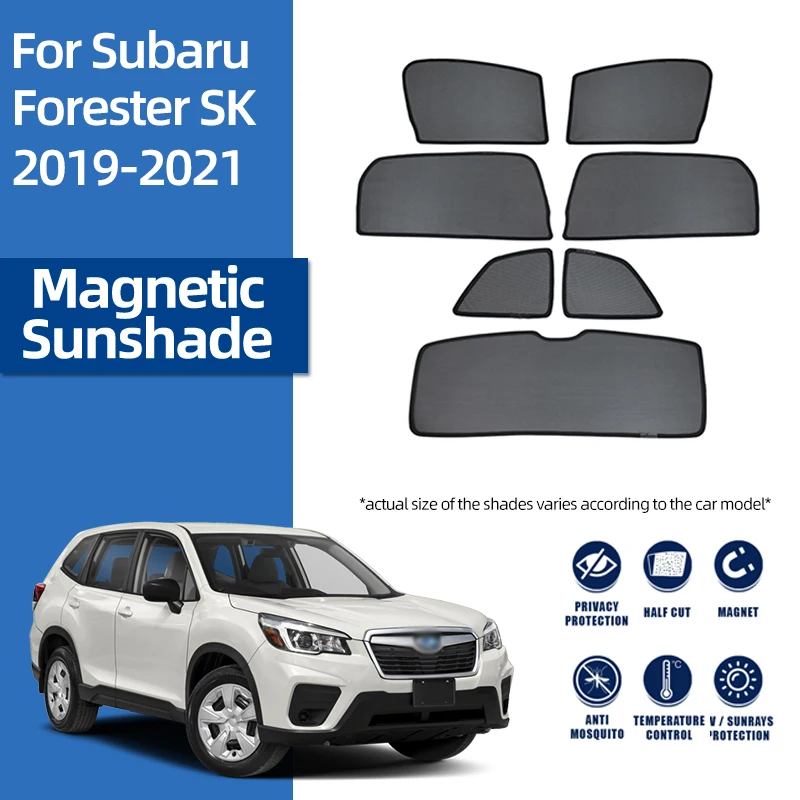 For Subaru Forester SK 2019-2021 Front Windshield Car Sunshade Side Window Blind Sun Shade Magnetic Rear Visor Mesh Curtains
For Subaru Forester SK 2019-2021 Front Windshield Car Sunshade Side Window Blind Sun Shade Magnetic Rear Visor Mesh Curtains