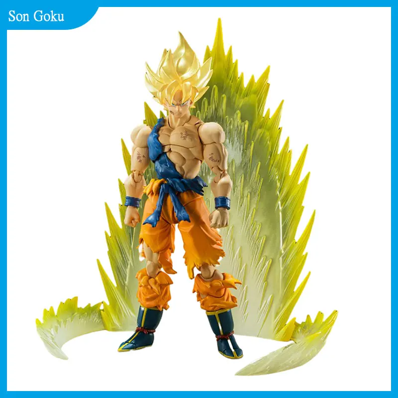 Bandai Originate Dragon Ball Frieza Son Goku Super Saiyan Action Figure Battle Damage Form Boxed Model Doll Toys 14cm
Bandai Originate Dragon Ball Frieza Son Goku Super Saiyan Action Figure Battle Damage Form Boxed Model Doll Toys 14cm