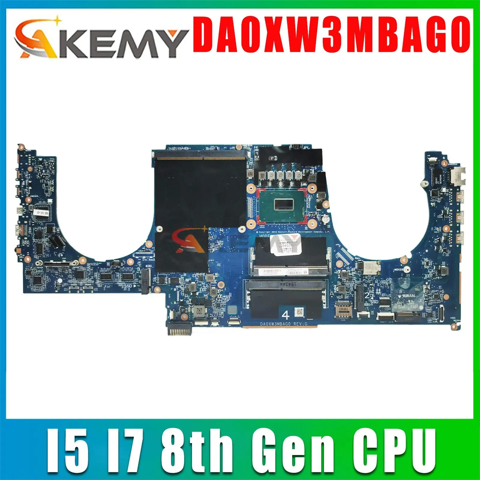 For HP Zbook 17 G5 Laptop Motherboard CPU: i5-8300H i7-8750H DDR4 DA0XW3MBAG0 L28461-001 L28461-601 L30844-001 Full Tested
For HP Zbook 17 G5 Laptop Motherboard CPU: i5-8300H i7-8750H DDR4 DA0XW3MBAG0 L28461-001 L28461-601 L30844-001 Full Tested
