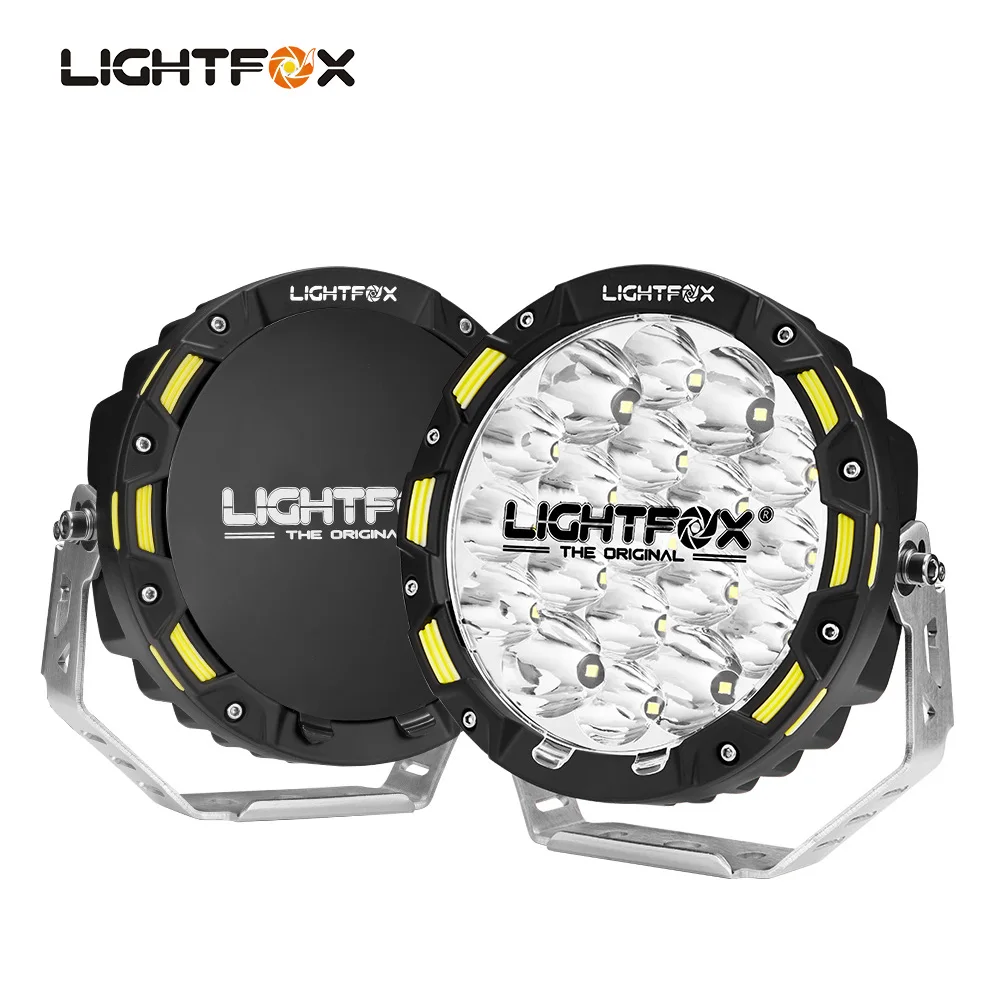 LIGHTFOX Black Round 4x4 Truck SUV 7inch DT Head 2m No.14 Clue Waterproof Switch Laser LED Driving Lights
LIGHTFOX Black Round 4x4 Truck SUV 7inch DT Head 2m No.14 Clue Waterproof Switch Laser LED Driving Lights