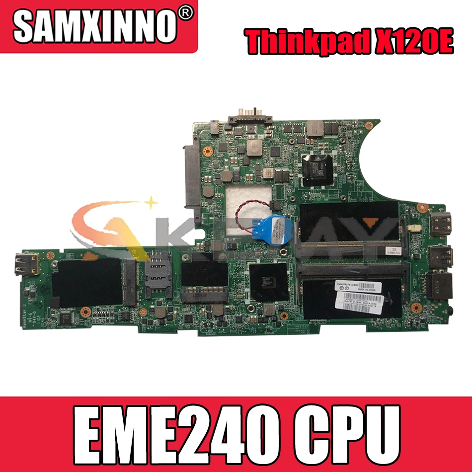 Материнская плата Akemy DAFL7BMB8E0 для ноутбука Lenovo Thinkpad X120E, материнская плата FRU 04W0366 63Y1638 CPU EME240 DDR3 100%, протестированная работа
Материнская плата Akemy DAFL7BMB8E0 для ноутбука Lenovo Thinkpad X120E, материнская плата FRU 04W0366 63Y1638 CPU EME240 DDR3 100%, протестированная работа