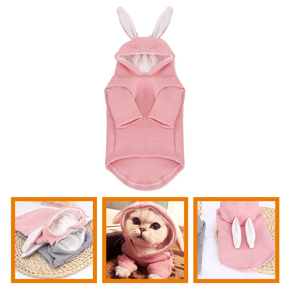 Rabbit Suit Puppy Clothes Cat Apparel Hoodie Bunny Ears Spring Breathable Dog Clothing Autumn
Rabbit Suit Puppy Clothes Cat Apparel Hoodie Bunny Ears Spring Breathable Dog Clothing Autumn