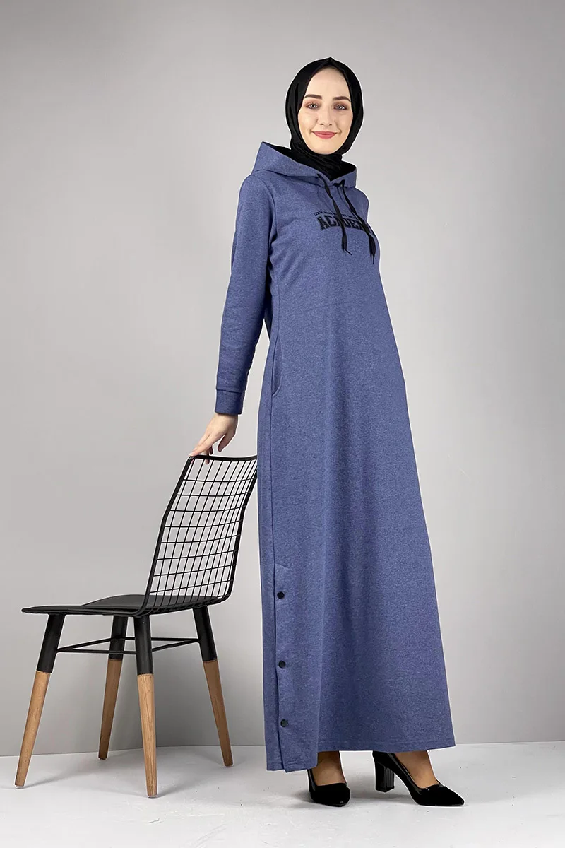 New Fashion Slit Detailed Sport Abaya Women Long Dress Muslim Hijab Stylish Quality Kaftan Dubai Turkey Africa Elegant Hot Sale
New Fashion Slit Detailed Sport Abaya Women Long Dress Muslim Hijab Stylish Quality Kaftan Dubai Turkey Africa Elegant Hot Sale