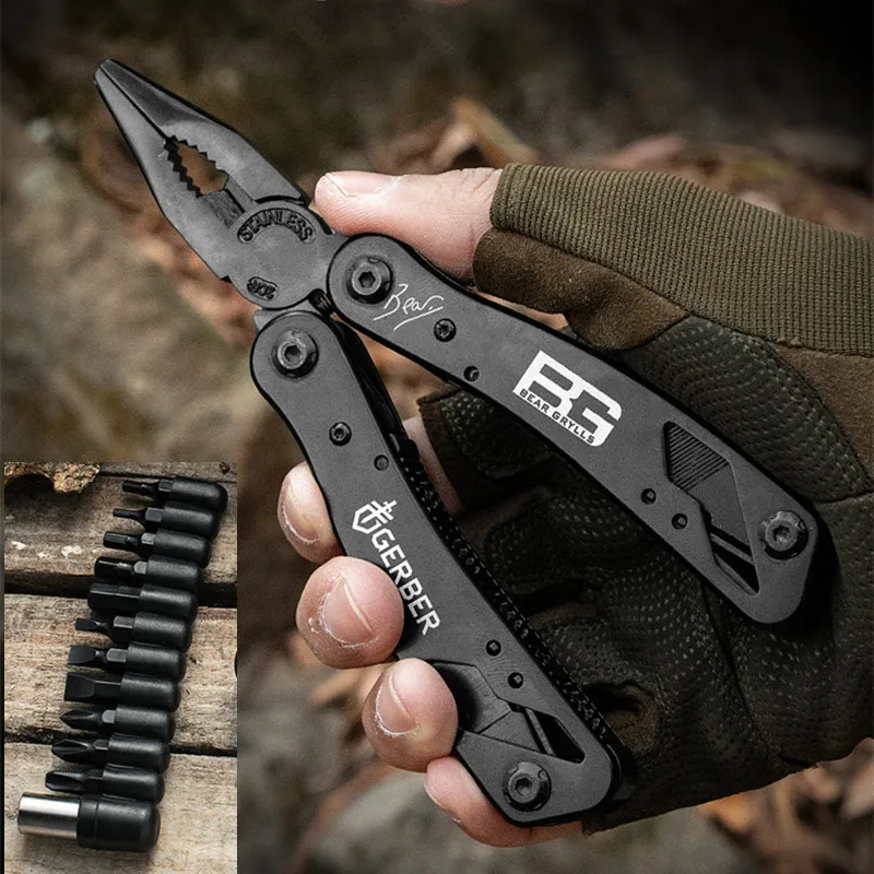 Stainless Steel Multi-function Pliers Outdoor Mini Folding Pliers Telescopic Combination Knife Pliers Field Emergency Tool Plier
Stainless Steel Multi-function Pliers Outdoor Mini Folding Pliers Telescopic Combination Knife Pliers Field Emergency Tool Plier