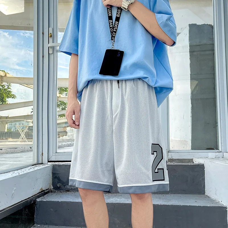 Men's Bottoms 2022 Casual Shorts Men's Summer Mesh Sports Loose Five-point Pants Hip-hop Basketball Shorts
Men's Bottoms 2022 Casual Shorts Men's Summer Mesh Sports Loose Five-point Pants Hip-hop Basketball Shorts