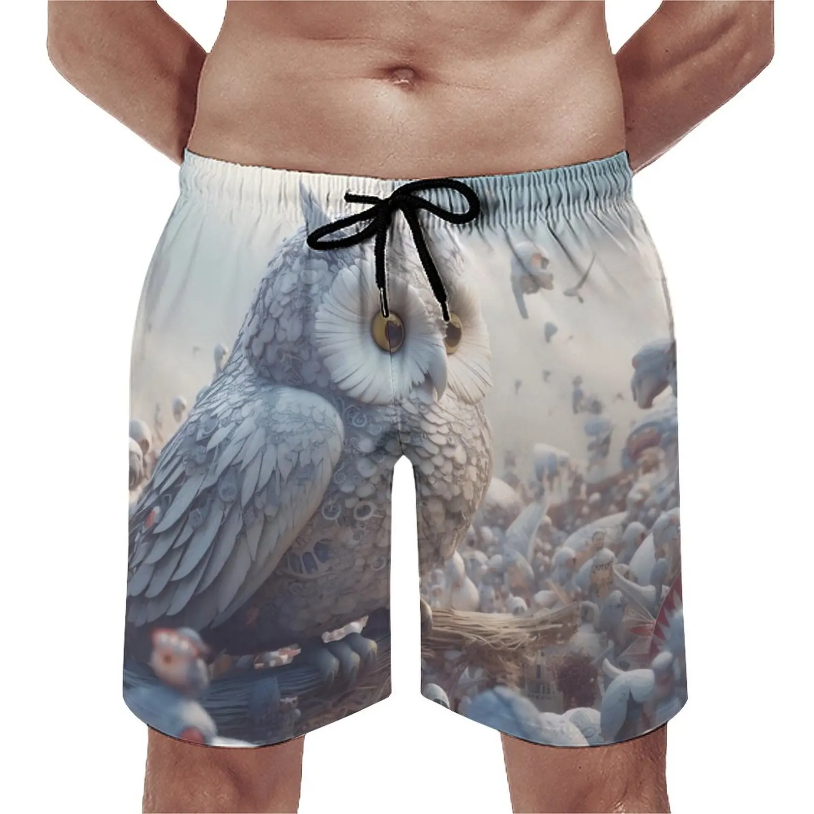 Owl Gym Shorts 3D Animal Retro Beach Short Pants Men Printed Sports Surf Quick Drying Swim Trunks Gift
Owl Gym Shorts 3D Animal Retro Beach Short Pants Men Printed Sports Surf Quick Drying Swim Trunks Gift