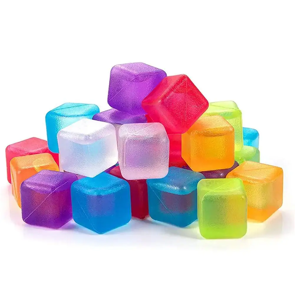Colorful Cooling Cube Cube Ice Ice Mold Ice Plastic Ice Tool Cube Reusable Square Cube Refreezable 20pcs Multicolor
Colorful Cooling Cube Cube Ice Ice Mold Ice Plastic Ice Tool Cube Reusable Square Cube Refreezable 20pcs Multicolor