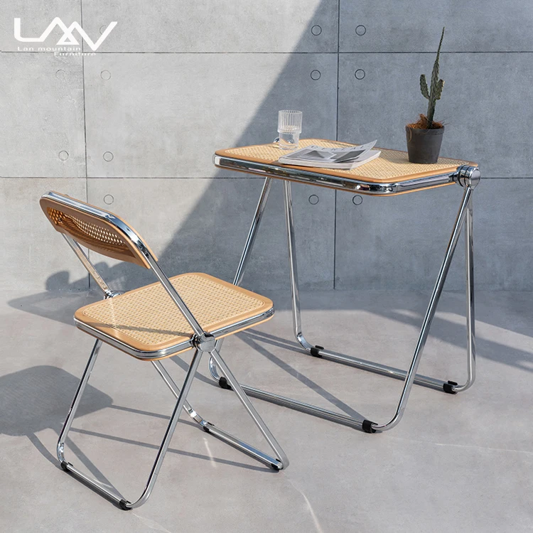 Ready to ship rattan chair high quality restaurant cafe foldable metal folding chairs modern dining chair with rattan seat
Ready to ship rattan chair high quality restaurant cafe foldable metal folding chairs modern dining chair with rattan seat