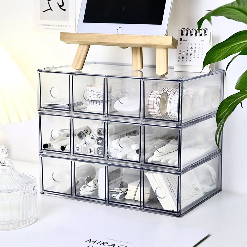 Quality Sundry Creative Type Stationery Stackable Multifunctional High Marker Multi Storage Storage Drawer Box Grid Transparent
Quality Sundry Creative Type Stationery Stackable Multifunctional High Marker Multi Storage Storage Drawer Box Grid Transparent