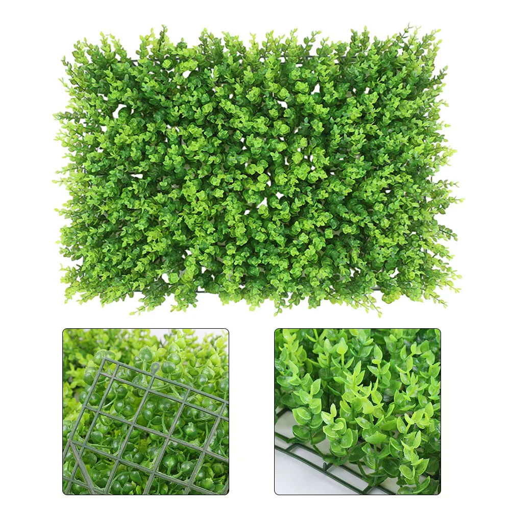 Simulated Lawn Artificial Grass Mat Plastic Lawn 40x60cm Eucalyptus Simulated Plant Wall Decoration Artificial Grass Decoration
Simulated Lawn Artificial Grass Mat Plastic Lawn 40x60cm Eucalyptus Simulated Plant Wall Decoration Artificial Grass Decoration