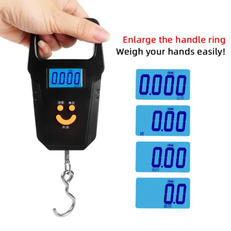 Electronic 50Kg 10g Hanging Scale LCD Kitchen Digital Scale BackLight Fishing Weights Pocket Scale Travel Luggage Scales
Electronic 50Kg 10g Hanging Scale LCD Kitchen Digital Scale BackLight Fishing Weights Pocket Scale Travel Luggage Scales