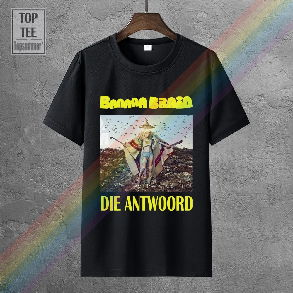 DIE ANTWOORD - BANANA BRAIN T-Shirts Punk Hippie Tshirt Goth Retro Print Sweetshirts Novelties Tee Shirt Gothic Emo T-Shirt
DIE ANTWOORD - BANANA BRAIN T-Shirts Punk Hippie Tshirt Goth Retro Print Sweetshirts Novelties Tee Shirt Gothic Emo T-Shirt