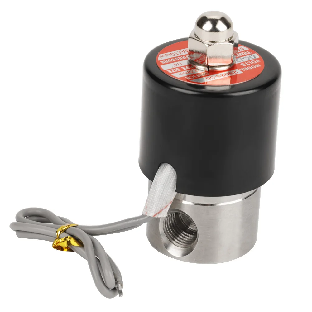 DC 12V G1/4" Stainless Steel 304 Normally Closed Electric Solenoid Valve Electric Electric
DC 12V G1/4" Stainless Steel 304 Normally Closed Electric Solenoid Valve Electric Electric