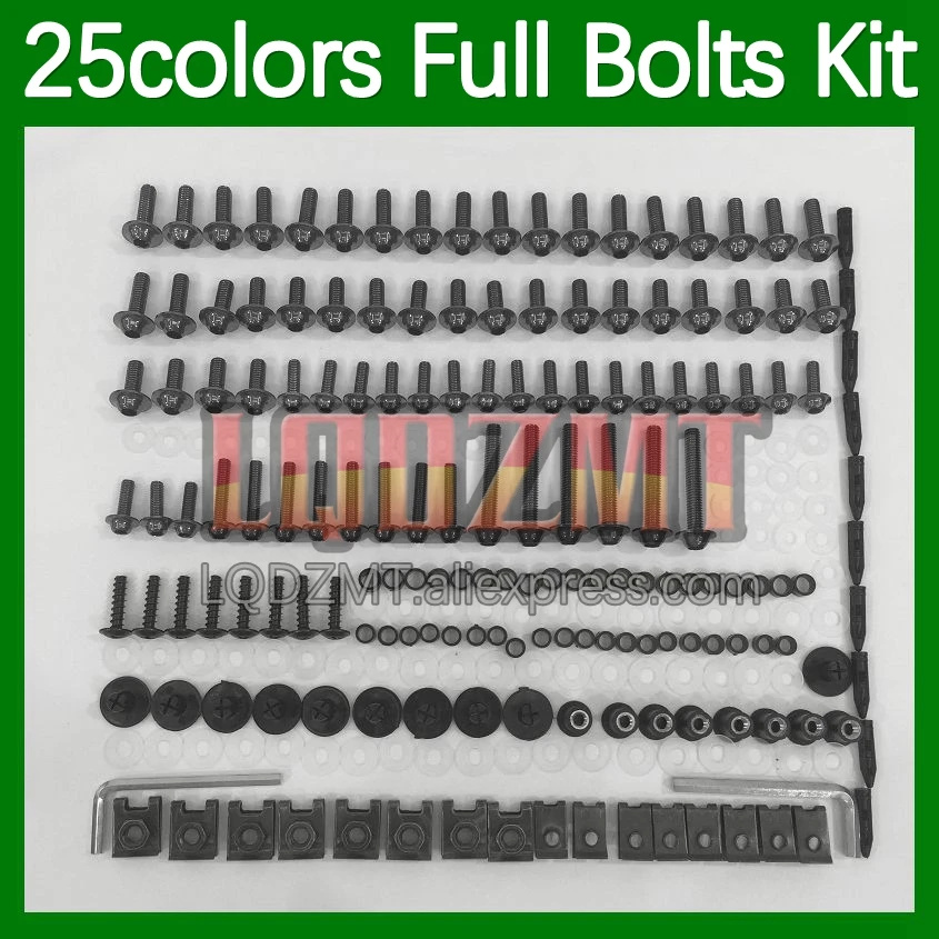 268pcs Body Bolt Full Screws Kit For HONDA CBR600 CBR 600 RR CC CBR600RR 09 10 11 12 2009 2010 2011 2012 Fairing Bolts screw Nut
268pcs Body Bolt Full Screws Kit For HONDA CBR600 CBR 600 RR CC CBR600RR 09 10 11 12 2009 2010 2011 2012 Fairing Bolts screw Nut