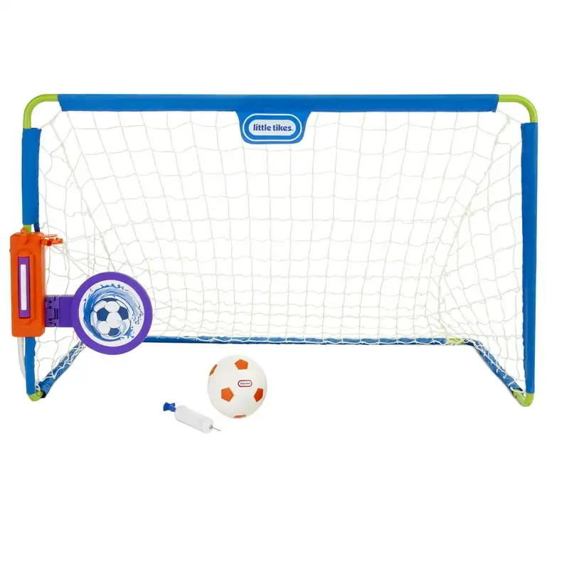 

Water Soccer and Football Sports with Net, Ball & , Toy Sports Play Set for Kids Girls Boys Ages 3 4 5+ Year Old Hockey grip Ho