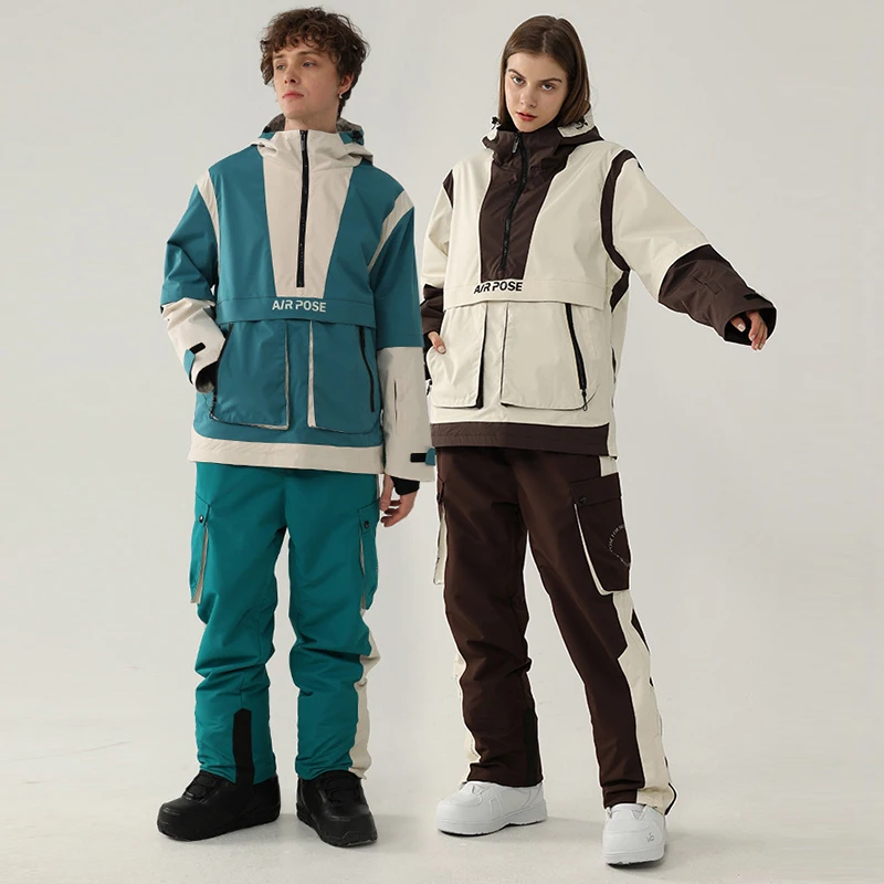 Winter New Ski Suit Women Outdoor Snowboard Wear Overalls Men Skiing Set Warm Snowcoat Windproof Waterproof Female Snow Clothing
Winter New Ski Suit Women Outdoor Snowboard Wear Overalls Men Skiing Set Warm Snowcoat Windproof Waterproof Female Snow Clothing