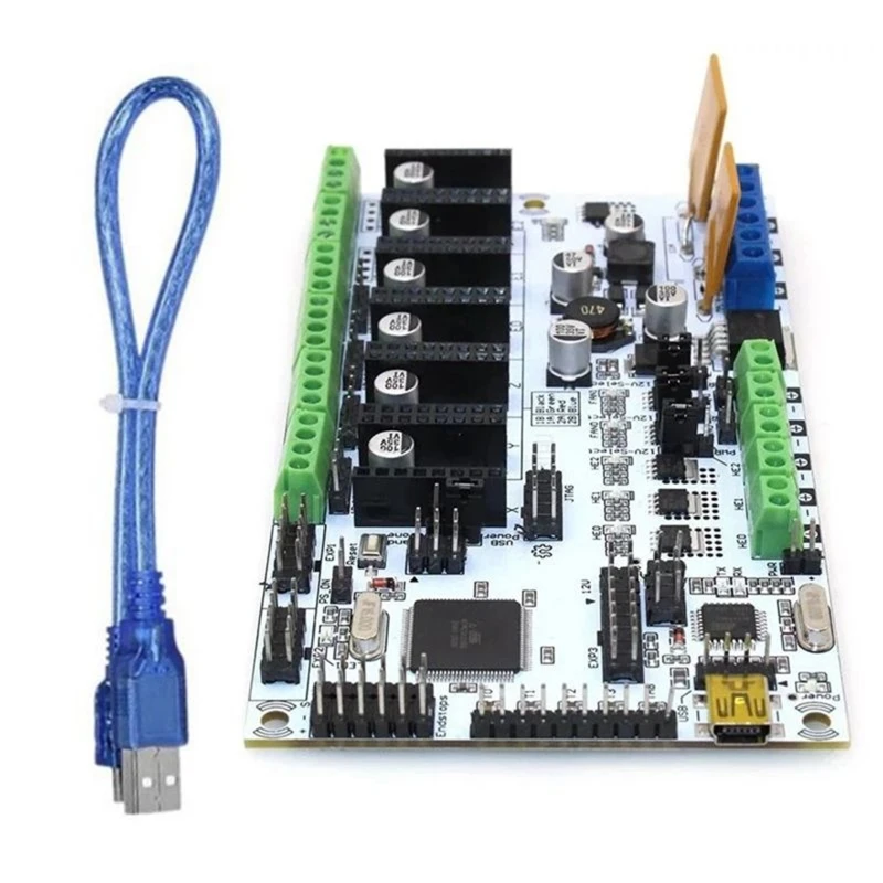 For 3D Printer Motherboard RumbaBoards MPU / 3D Printer Accessories RUMBAOptimized Version Control Board
For 3D Printer Motherboard RumbaBoards MPU / 3D Printer Accessories RUMBAOptimized Version Control Board