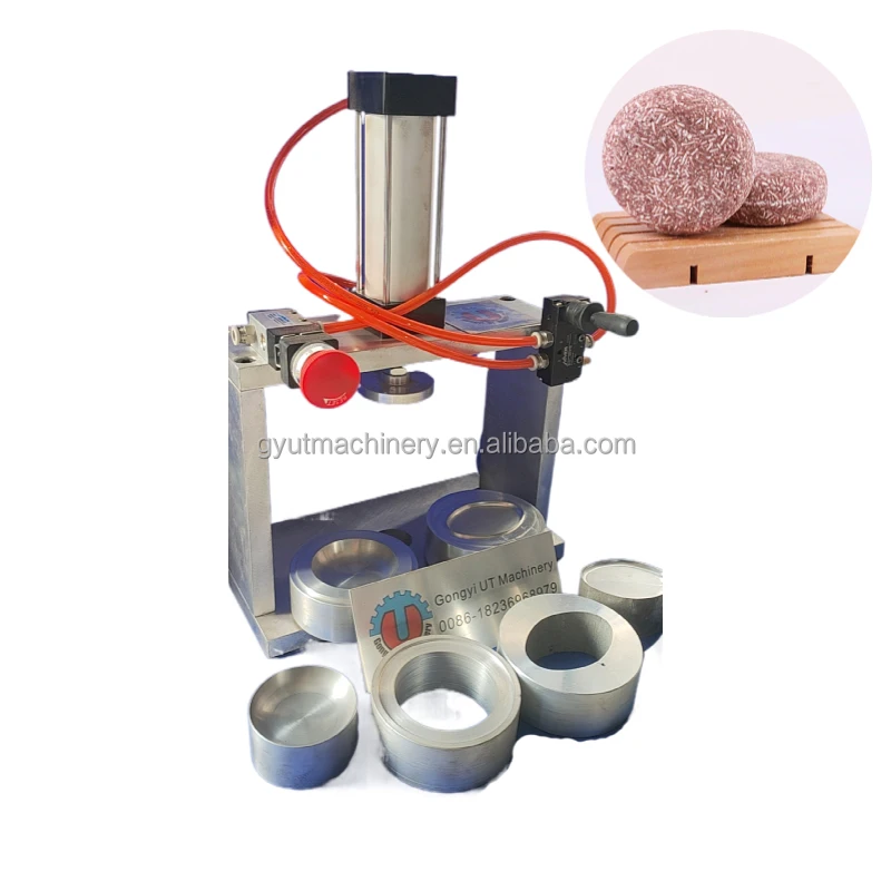 Manual pneumatic mini fizzy bath bomb bubble ball press compression making machine
Manual pneumatic mini fizzy bath bomb bubble ball press compression making machine
