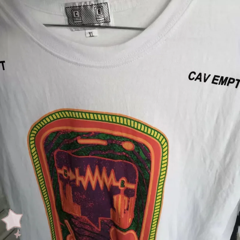 CAV EMPT Short Sleeve T-Shirt One-way Circuit Picture Print Cavempt Couple Dress Tee Shirt
CAV EMPT Short Sleeve T-Shirt One-way Circuit Picture Print Cavempt Couple Dress Tee Shirt