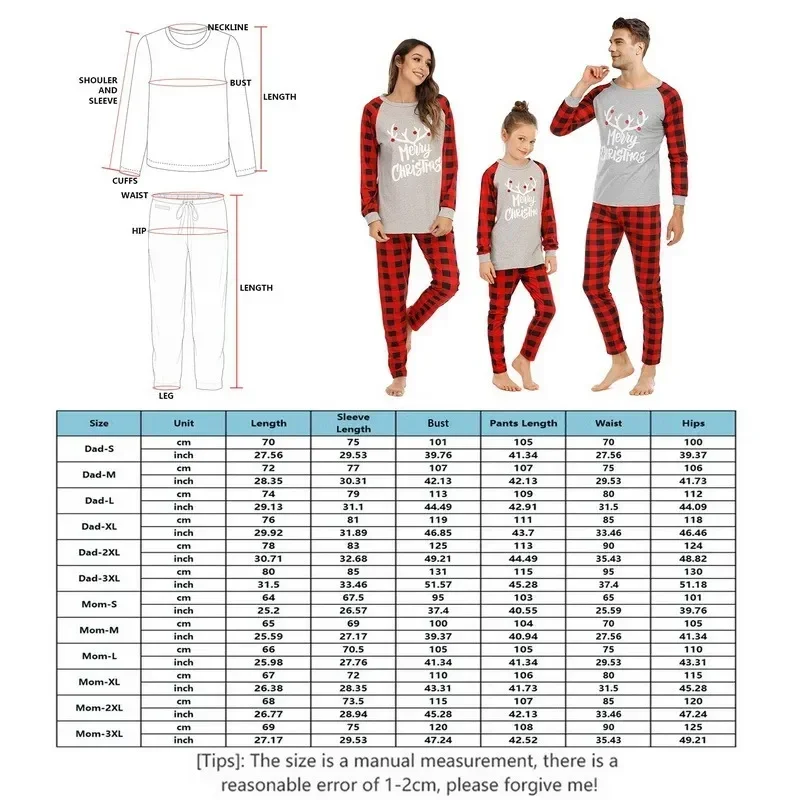 Sets Mommy Tops+pants Xmas Pajamas Outfits Family Matching Sleepwear Christmas Children Clothes Mother Pajamas Father Baby
Sets Mommy Tops+pants Xmas Pajamas Outfits Family Matching Sleepwear Christmas Children Clothes Mother Pajamas Father Baby