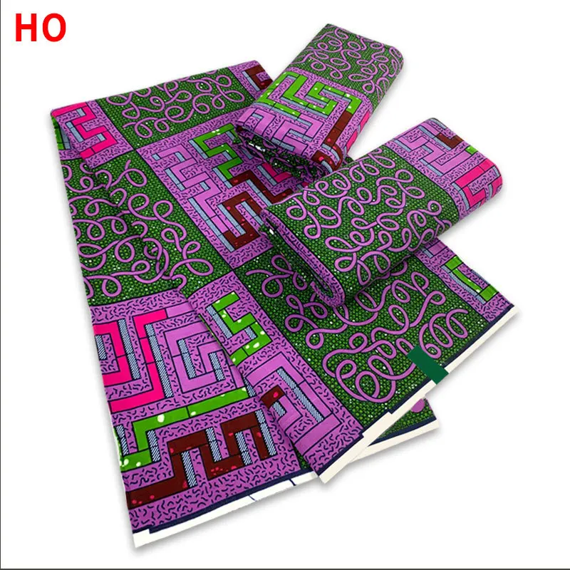 2022 New Ghana Tissue Wax African Fabric High Quality Ankara Print Wax Material 100% Cotton For African Wedding Dresses Sewing 
2022 New Ghana Tissue Wax African Fabric High Quality Ankara Print Wax Material 100% Cotton For African Wedding Dresses Sewing