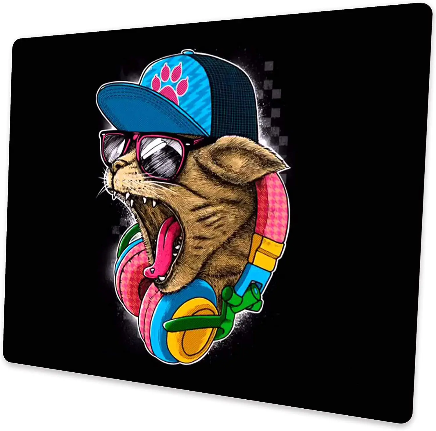 Mouse Pad Computer Mouse Pad with Cool Cat Design Office Non-Slip Rubber Mouse Mat 9.5X7.9 Inch
Mouse Pad Computer Mouse Pad with Cool Cat Design Office Non-Slip Rubber Mouse Mat 9.5X7.9 Inch