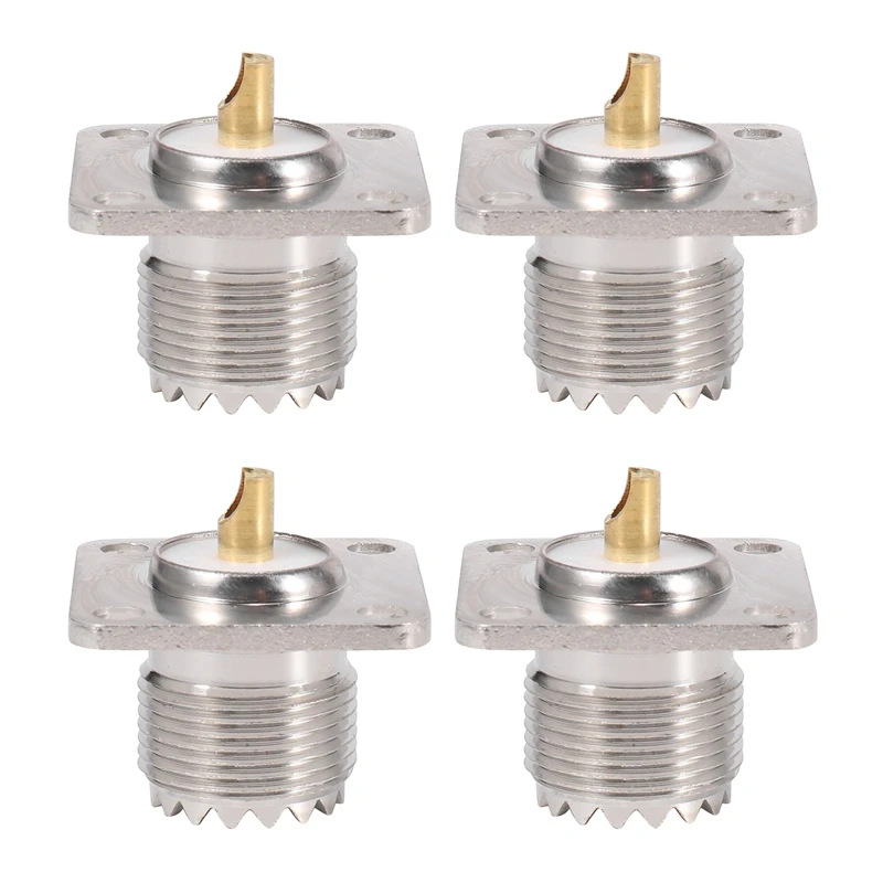 4X UHF SO-239 женский разъем, квадратная форма, паяльная чаша, коаксиальный разъем для любительского радио
4X UHF SO-239 женский разъем, квадратная форма, паяльная чаша, коаксиальный разъем для любительского радио