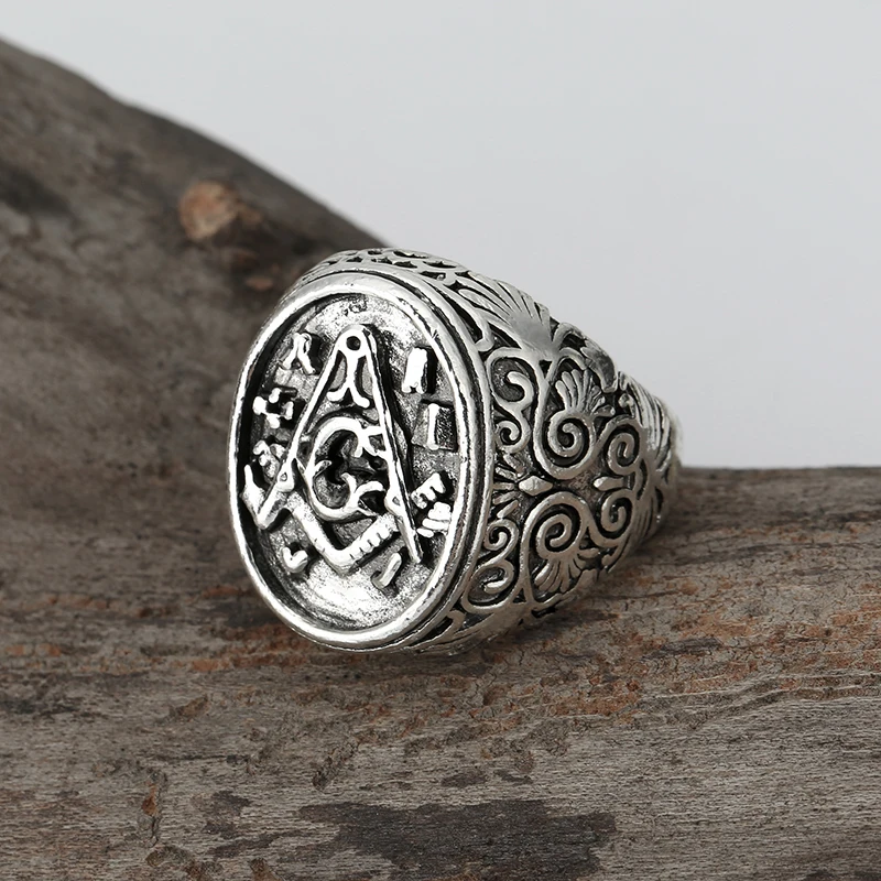 Business Men Fashion Freemasonry Vintage Ring Wedding Engagement Party Party Jewelry Gift
Business Men Fashion Freemasonry Vintage Ring Wedding Engagement Party Party Jewelry Gift