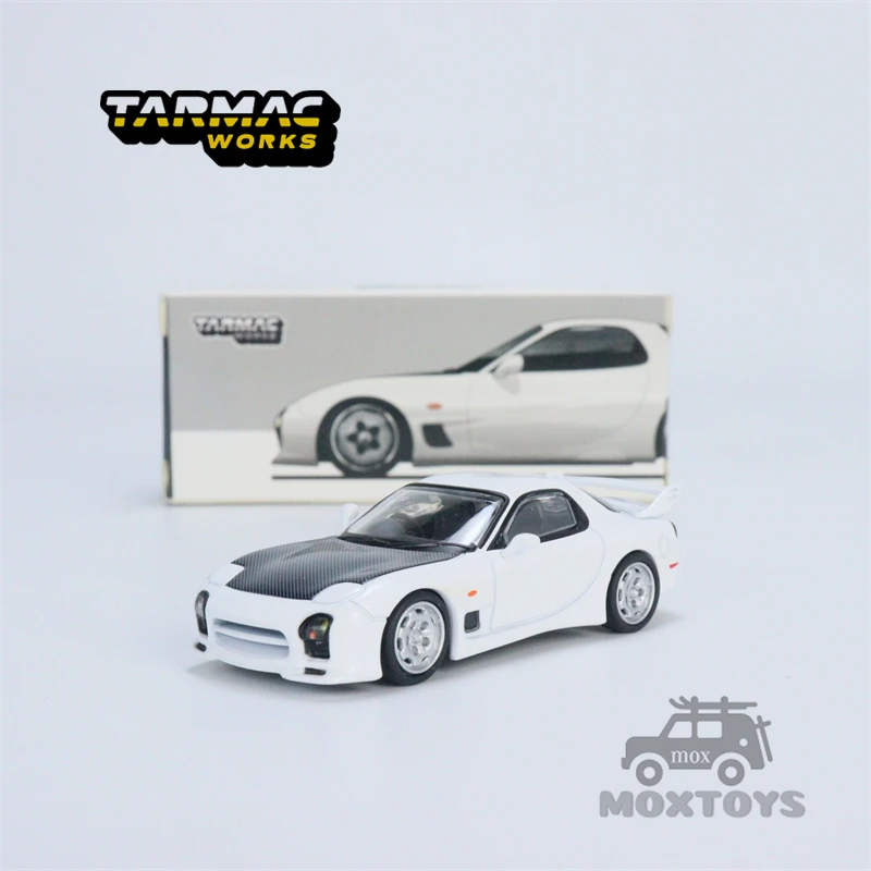 Tarmac работает 1:64 Mazda RX-7 (FD3S) Mazdaspeed A-Spec Chaste белый литая модель автомобиля
Tarmac работает 1:64 Mazda RX-7 (FD3S) Mazdaspeed A-Spec Chaste белый литая модель автомобиля