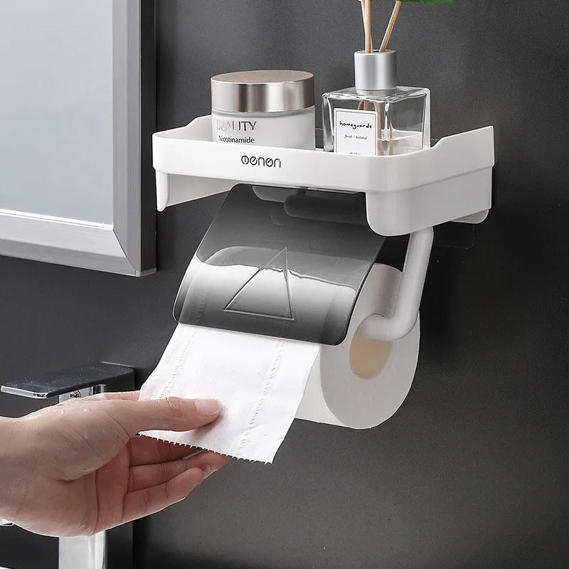 Multifunction Roll Paper Holder Toilet Paper Bathroom Storage Case Waterproof Kitchen Paper Holder Plastic Sundries Organizer
Multifunction Roll Paper Holder Toilet Paper Bathroom Storage Case Waterproof Kitchen Paper Holder Plastic Sundries Organizer
