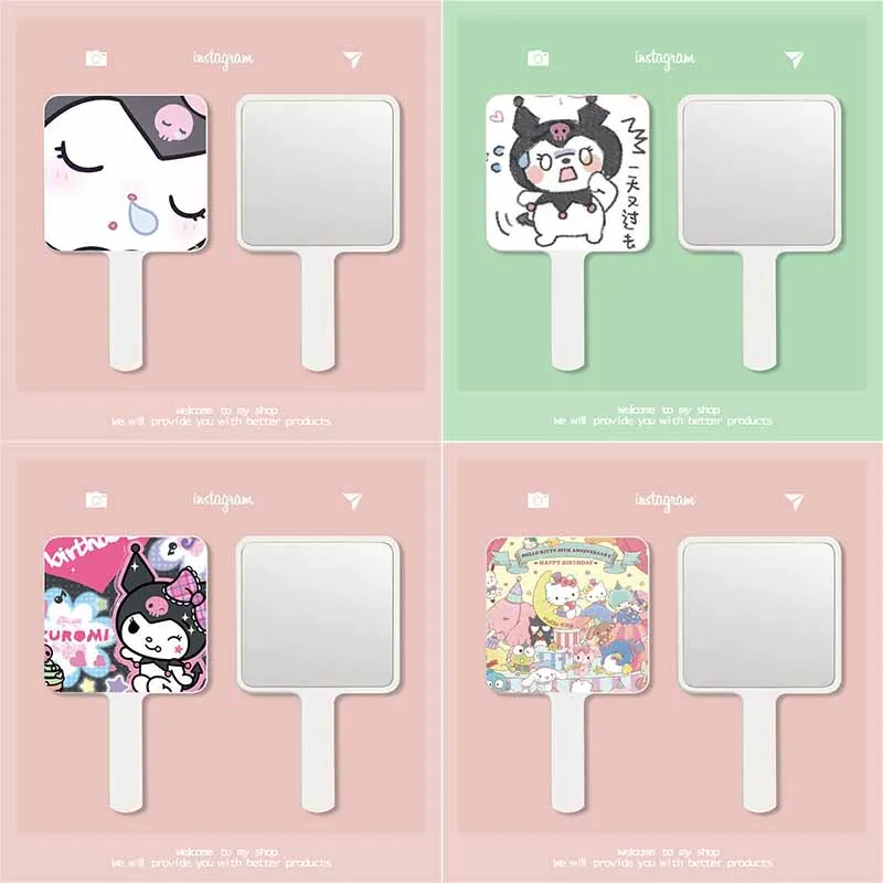 Кавайное Sanrios Cinnamoroll Kuromi Mymelody Pochacoo коллекция мультяшных милых портативных ручных зеркал для туалетного столика подарок на день рождения для...
Кавайное Sanrios Cinnamoroll Kuromi Mymelody Pochacoo коллекция мультяшных милых портативных ручных зеркал для туалетного столика подарок на день рождения для...