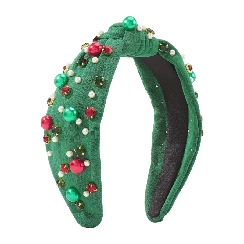 Jeweled Glossy Beads Crystal Headband Red Green Pearls Hair Hoop Party Headdress Headwear Party Accessories
Jeweled Glossy Beads Crystal Headband Red Green Pearls Hair Hoop Party Headdress Headwear Party Accessories