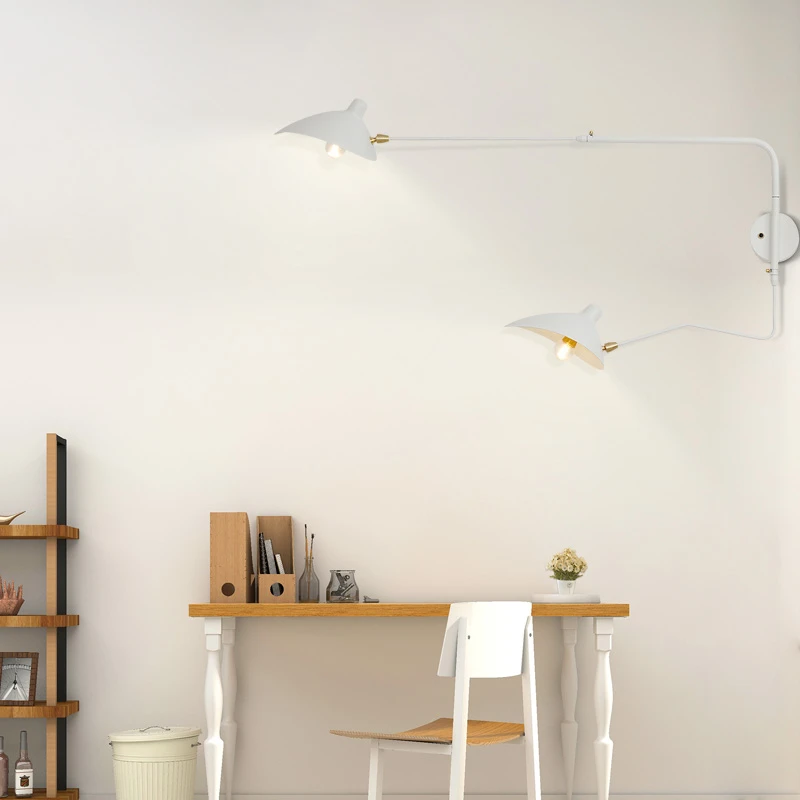 Modern Wall Lights DaWn Spider Serge Mouille Rotary Long Pole Wall Lamps Living Room Wall Minimalism Living Room Light Fixtures
Modern Wall Lights DaWn Spider Serge Mouille Rotary Long Pole Wall Lamps Living Room Wall Minimalism Living Room Light Fixtures