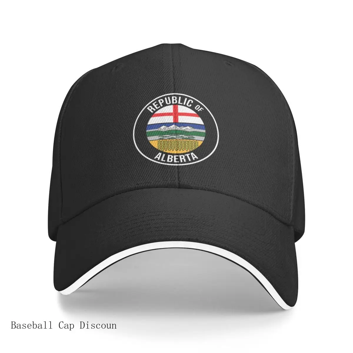 

Wexit Republic of Alberta Separation Western Canada Separatist Movement black background HD High Quality Online Sto Baseball Cap