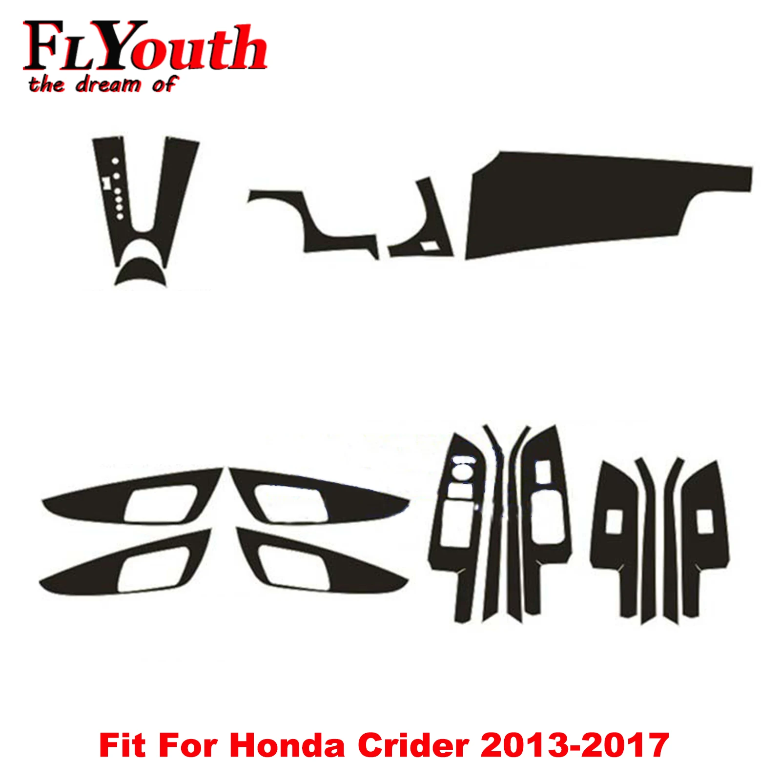 5D Carbon Fiber Sticker Car Gear Shift Panel Water Cup Holder Panel Frame Cover Trim Car Styling For Honda Crider 2013-2017
5D Carbon Fiber Sticker Car Gear Shift Panel Water Cup Holder Panel Frame Cover Trim Car Styling For Honda Crider 2013-2017