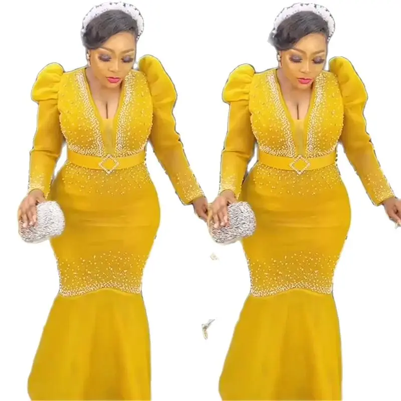 Luxury Evening Dresses for Women Plus Size African Wedding Party Long Dress Turkey Outfits Robe Dashiki Ankara Africa Clothing
Luxury Evening Dresses for Women Plus Size African Wedding Party Long Dress Turkey Outfits Robe Dashiki Ankara Africa Clothing