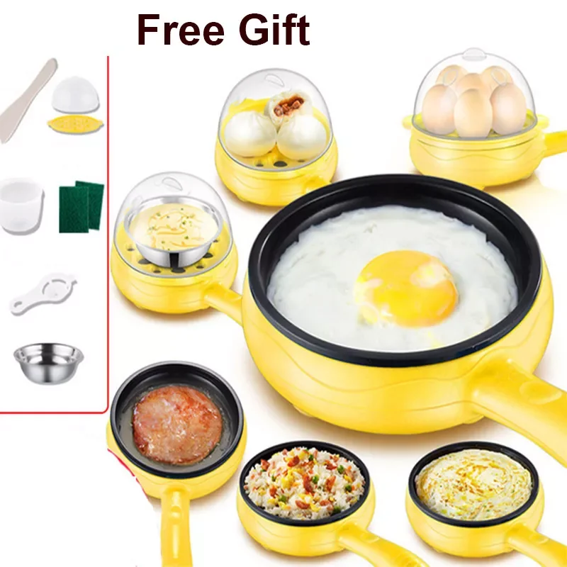 110V / 220V Multifunction Mini Electric Egg Omelette Cooker Eggs Boiler Food Steamer Pancake Fried Steak Non-stick Frying Pan
110V / 220V Multifunction Mini Electric Egg Omelette Cooker Eggs Boiler Food Steamer Pancake Fried Steak Non-stick Frying Pan