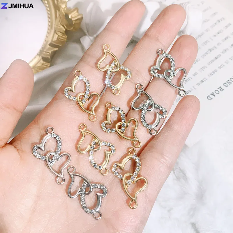 10pcs Crystal Connector Charm For Jewelry Making Supplies Multiple Style Animal Heart Pendants DIY Bracelet Earring Accessories
10pcs Crystal Connector Charm For Jewelry Making Supplies Multiple Style Animal Heart Pendants DIY Bracelet Earring Accessories
