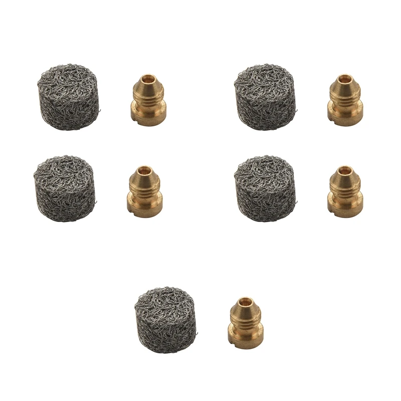 5X Foam Cannon Orifice Nozzle Tips And Foam Maker, Universal 1.1 Mm Thread Nozzle And Mesh Filter, 3000 Psi
5X Foam Cannon Orifice Nozzle Tips And Foam Maker, Universal 1.1 Mm Thread Nozzle And Mesh Filter, 3000 Psi