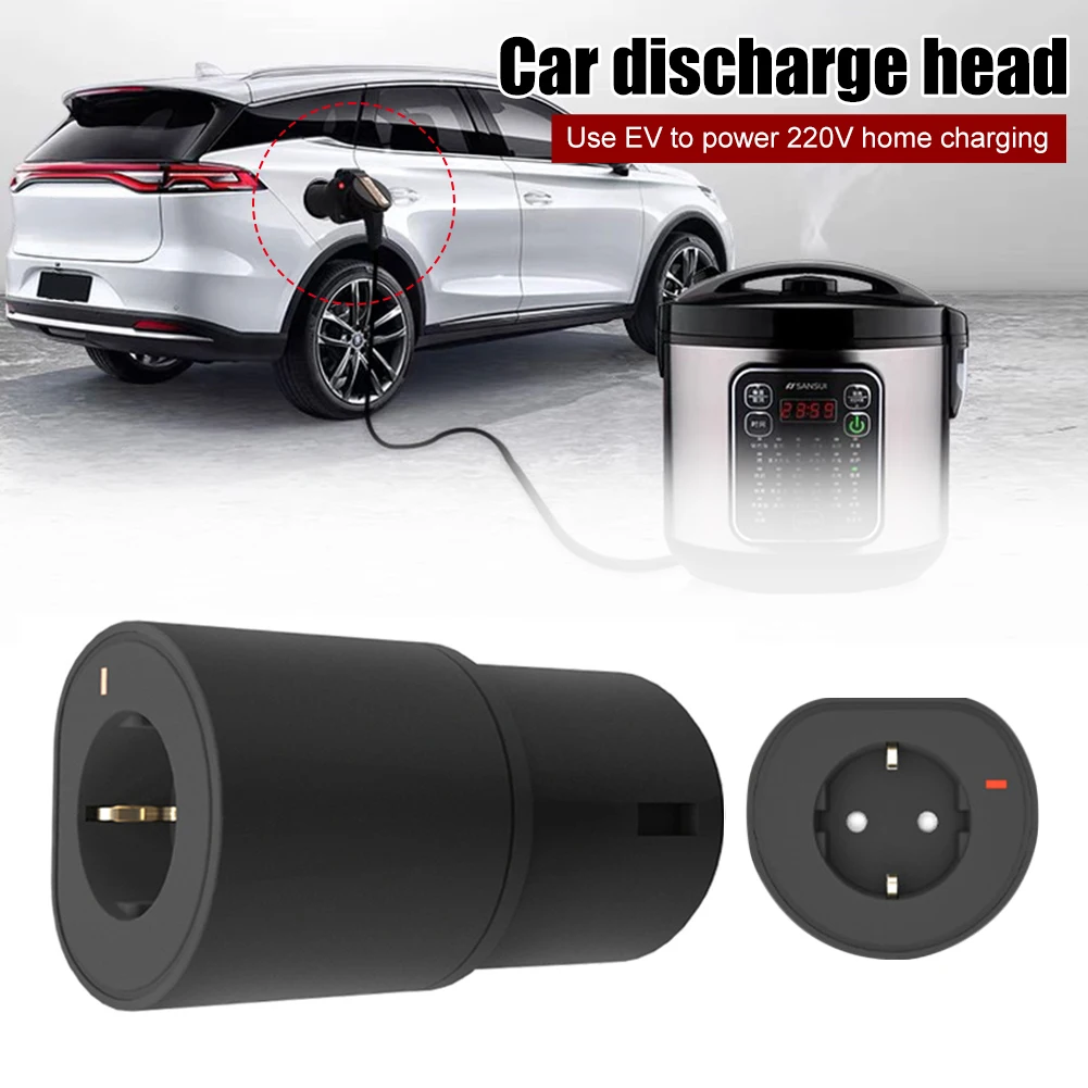 2023 Upgrade Electric 10A 220V Male V2L Power Supply Conversion Socket 2.5kW Vehicle To Load Adapter For IEC 62196 Type 2 EV RV
2023 Upgrade Electric 10A 220V Male V2L Power Supply Conversion Socket 2.5kW Vehicle To Load Adapter For IEC 62196 Type 2 EV RV