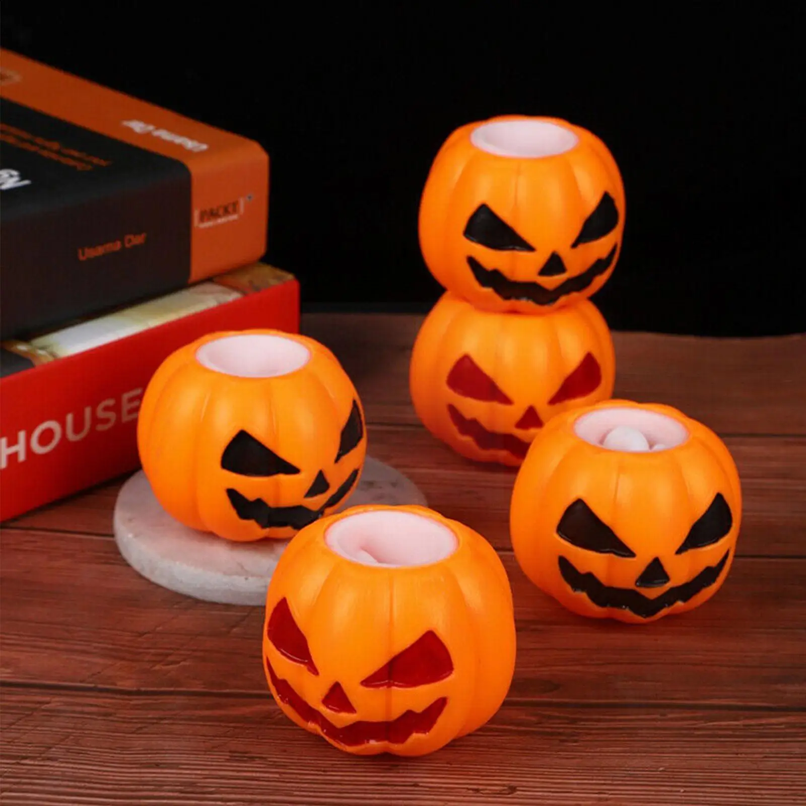 Cute Pumpkin Ghost Decompression Toy Thermoplastic Ball Halloween Kids Squeeze Supplies Decorations Toys Party Rubber Home P6q5
Cute Pumpkin Ghost Decompression Toy Thermoplastic Ball Halloween Kids Squeeze Supplies Decorations Toys Party Rubber Home P6q5