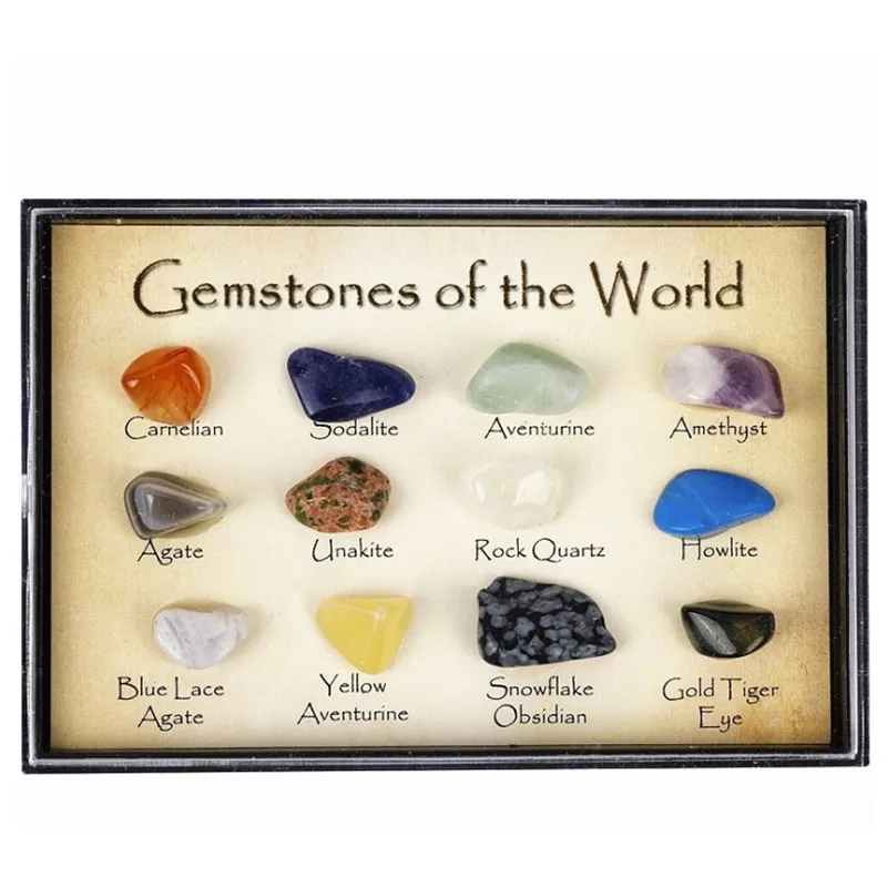 Sporadic 12pcs/set Ore Fossil Set Ornament Natural Stone Craft Crystal Gemstone Polished Healing Natural Crystal Gemstone
Sporadic 12pcs/set Ore Fossil Set Ornament Natural Stone Craft Crystal Gemstone Polished Healing Natural Crystal Gemstone