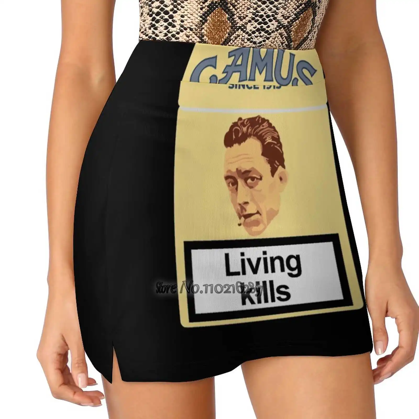 Philosopher Albert Camus Women Sports Lining Skirt Tennis Dance Fitness Short Printed Skirts Albert Camus Existentialism
Philosopher Albert Camus Women Sports Lining Skirt Tennis Dance Fitness Short Printed Skirts Albert Camus Existentialism