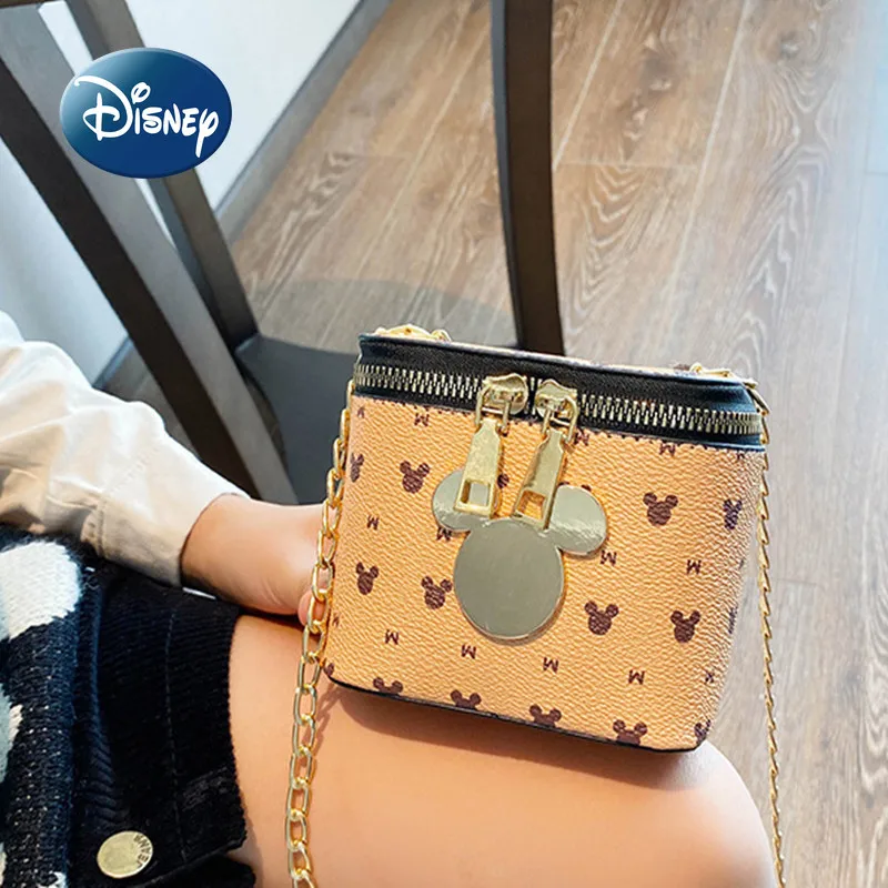 Disney New Mickey Fashion Girls One Shoulder Messenger Bag Luxury Brand Girls Coin Purse High Quality PU Zipper Messenger Bag
Disney New Mickey Fashion Girls One Shoulder Messenger Bag Luxury Brand Girls Coin Purse High Quality PU Zipper Messenger Bag