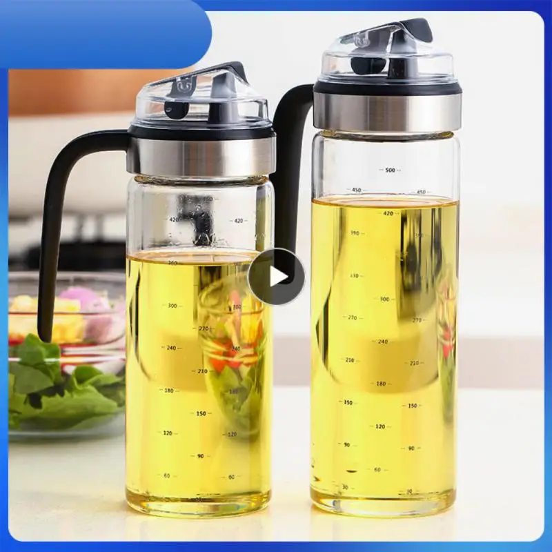 Kitchen Set Oil Dispenser Barbecue Glass Mixing Condiment Bottle Gravity Induction Automatic Lid Glass Oiler With Handle
Kitchen Set Oil Dispenser Barbecue Glass Mixing Condiment Bottle Gravity Induction Automatic Lid Glass Oiler With Handle